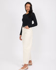 Marlow Curve Barrel Jeans Ecru