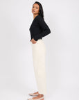 Marlow Curve Barrel Jeans Ecru