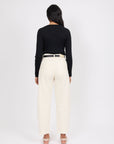 Marlow Curve Barrel Jeans Ecru