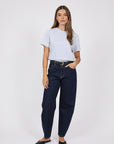 Marlow Curve Barrel Jeans Midnight Wash