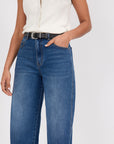 Marlow Curve Barrel Jeans True Blue