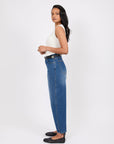 Marlow Curve Barrel Jeans True Blue