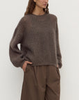 Assembly Label Tulsa Mohair Knit Bark