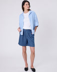 Marlow Vista Bermuda Short Mid Wash Blue