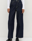 Assembly Label Wide Leg Jean Dark Rinse
