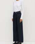 Assembly Label Wide Leg Jean Dark Rinse