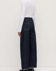 Assembly Label Wide Leg Jean Dark Rinse