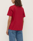 Assembly Label Organic Base Tee Mulberry