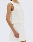 Assembly Label Zoey Twill Top Cream
