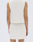 Assembly Label Zoey Twill Top Cream