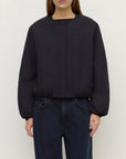 Assembly Label Zoie Padded Bomber Jacket Navy
