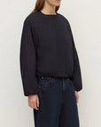 Assembly Label Zoie Padded Bomber Jacket Navy