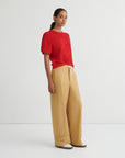 Kowtow Ariel Top Poppy Red