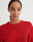Kowtow Ariel Top Poppy Red