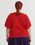 Kowtow Ariel Top Poppy Red