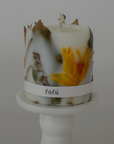 FuFu Bouquet Pillar Candle Autumn Walk