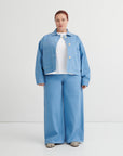 Kowtow Ava Jacket Sky Denim
