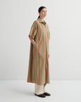 Kowtow Balance Dress Nasturtium Stripe