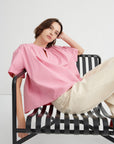 Kowtow Canyon Top Begonia Pink