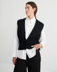 Kowtow Elworthy Vest Black