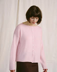 Francie Doll's Reversible Cardigan Barely Pink