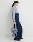 Kowtow Impression Shirt Workwear Stripe