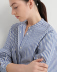 Kowtow Impression Shirt Workwear Stripe