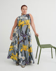 Kowtow Signify Dress Iris Print