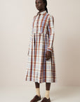 Kowtow Lee Dress Terra Check