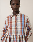 Kowtow Lee Dress Terra Check