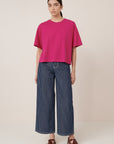 Kowtow Light Boxy Tee Magenta