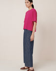 Kowtow Light Boxy Tee Magenta