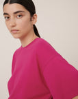 Kowtow Light Boxy Tee Magenta