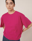 Kowtow Light Boxy Tee Magenta