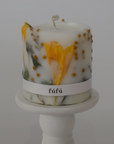 FuFu Bouquet Pillar candle Sweet Mimosa