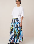 Kowtow Mosaic Skirt Monarch Print