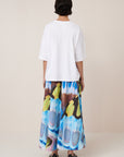 Kowtow Mosaic Skirt Monarch Print