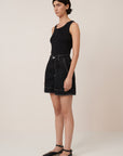Kowtow Outline Shorts Black Denim