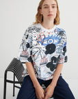 Kowtow Oversize Boxy Tee Anniversary Print