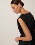 Kowtow Raven Pinafore Dress Black