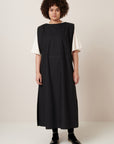 Kowtow Raven Pinafore Dress Black