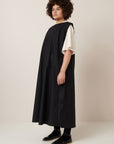 Kowtow Raven Pinafore Dress Black