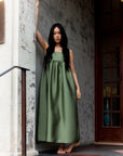 Remain Sydney Maxi Dress Seaweed