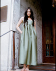 Remain Sydney Maxi Dress Seaweed