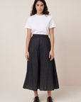 Kowtow Rotation Skirt Black Ecru