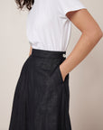 Kowtow Rotation Skirt Black Ecru