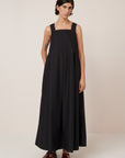 Kowtow Study Dress Black