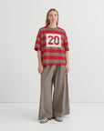 Kowtow Twenty Tee Poppy Stripe