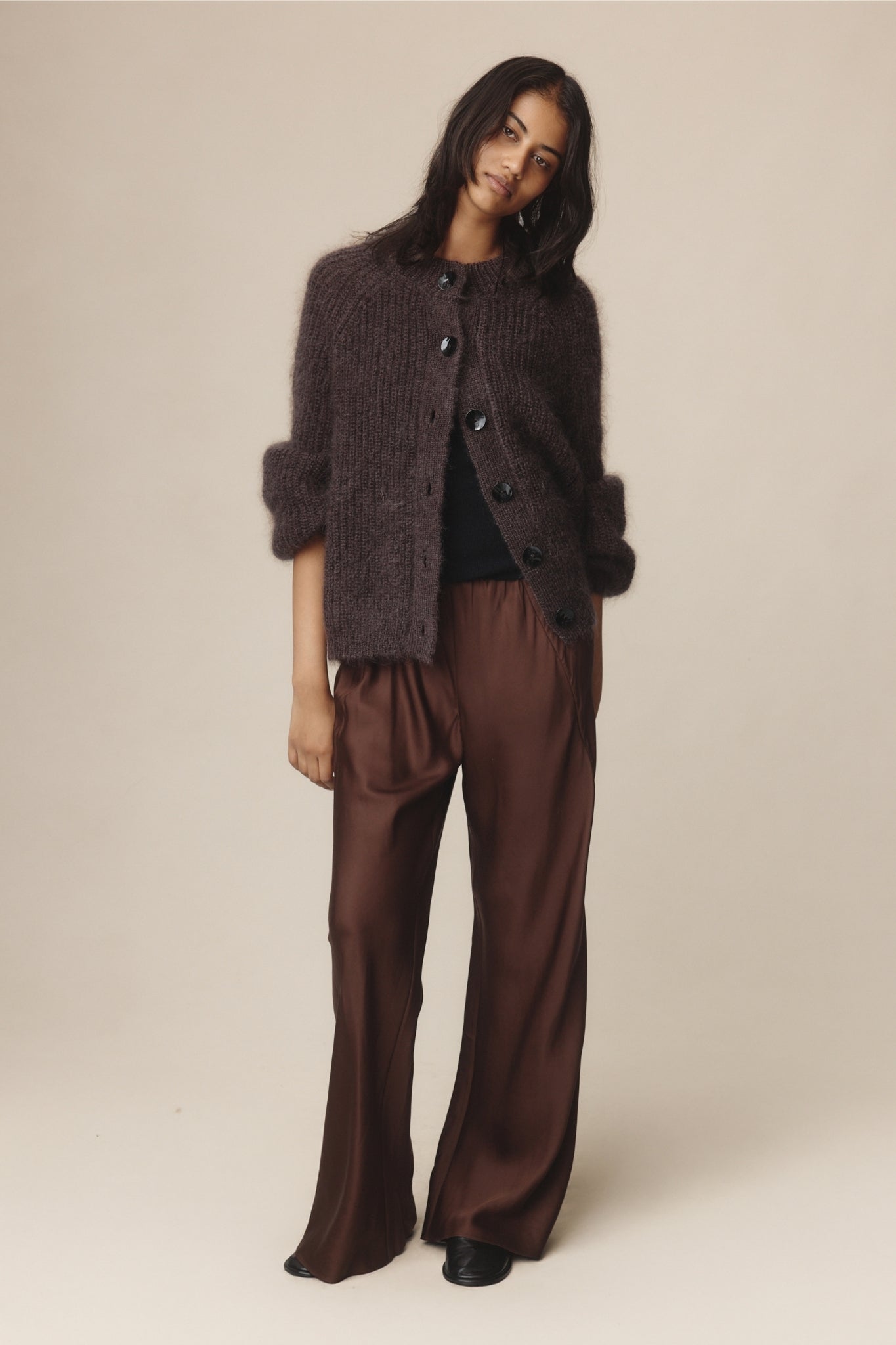 Marle Jasper Cardigan Tapenade