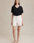Marle Classic Jean Short Blanc
